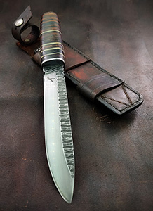 JN Coltello tattico fatto a mano T33a
