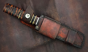 JN Coltello tattico fatto a mano T33f