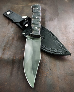 JN Coltello fighter fatto a mano T34a