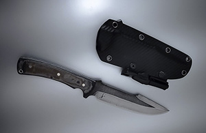 JN Coltello fighter fatto a mano T35c