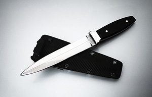 JN handmade tactical knife T37d