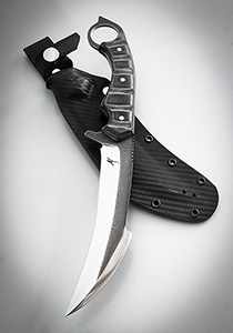 JN Coltello karambit fatto a mano T38a