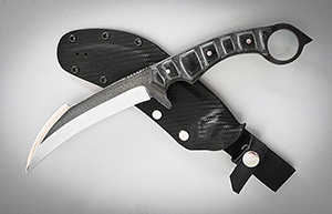 JN Coltello karambit fatto a mano T38d