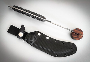 JN Coltello karambit fatto a mano T38e