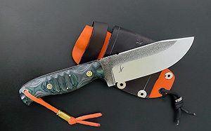 JN Coltello tattico fatto a mano T39b