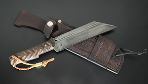 JN handmade tactical knife T40b