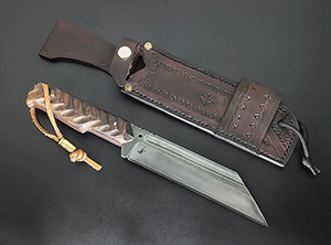 JN Handmade Seax knife T40c