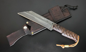 JN Handmade Seax knife T40d