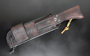 JN Coltello seax fatto a mano T40h