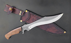 JN Coltello kukri fatto a mano T41b