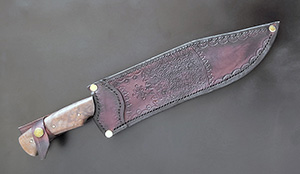 JN Coltello kukri fatto a mano T41f