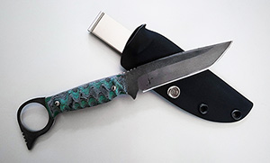 JN Coltello Tattico fatto a mano T45b