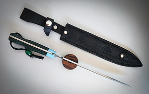 JN Coltello Fighter fatto a mano T47e