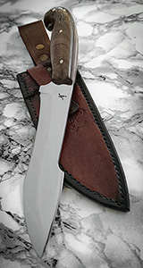 JN Coltello fighter fatto a mano T48a