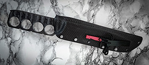 JN Coltello knuckle fatto a mano T50f