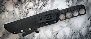 JN Coltello knuckle fatto a mano T50g