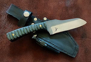 JN handmade tactical knife T7b