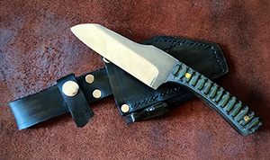 JN handmade tactical knife T7d