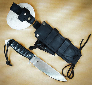 JN handmade tactical knife T8b